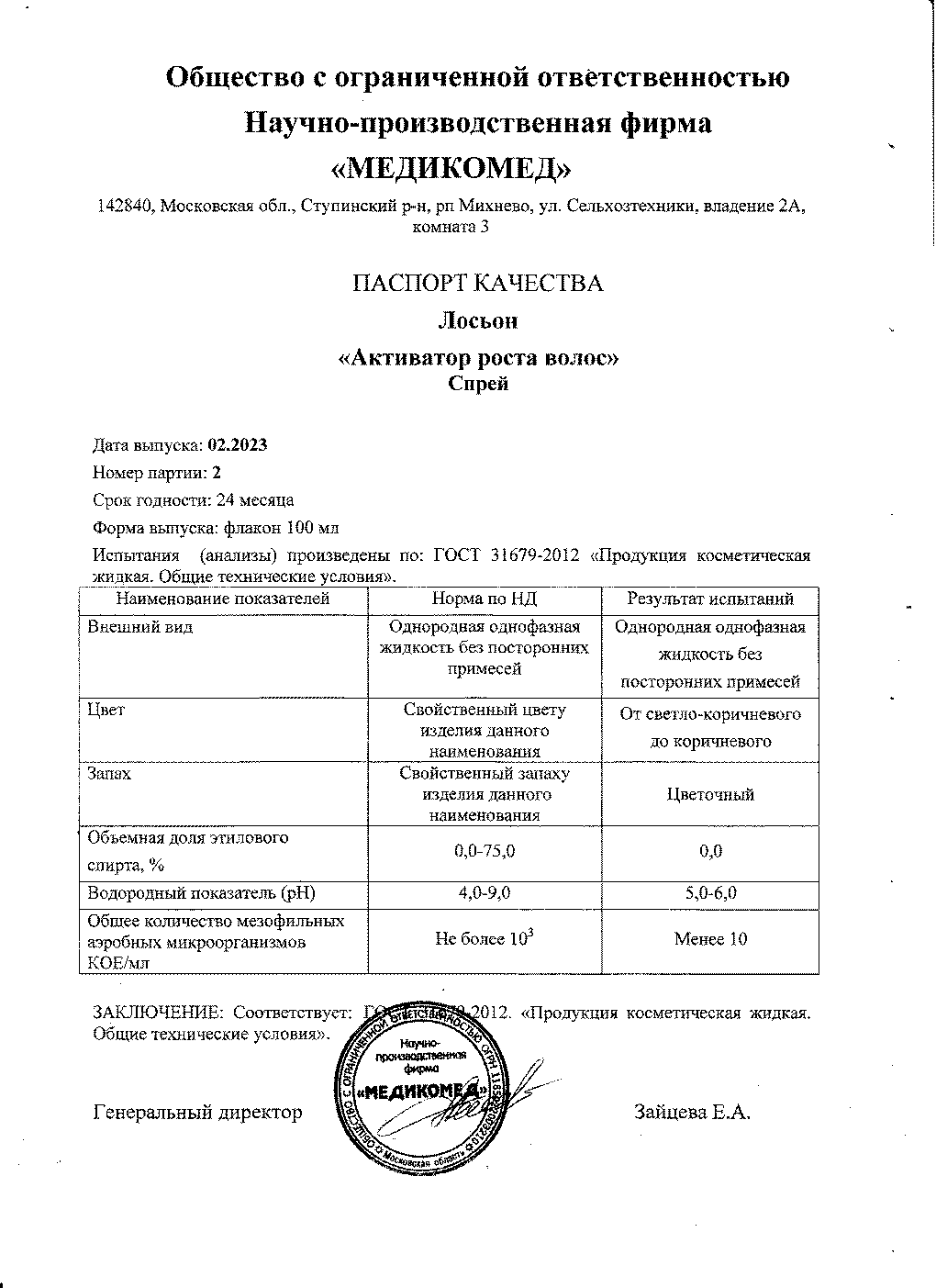 Паспорт №022023